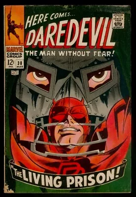 Buy Marvel Comics DAREDEVIL The Man Without Fear #38 Dr. Doom VG 4.0 • 19.98£