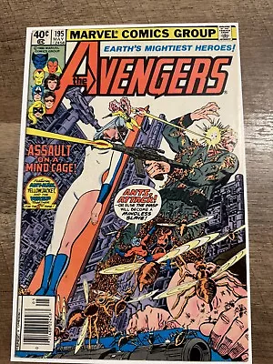 Buy Avenger #195 VF-NM 1st Cameo Appearance Of Task Master Not CGC, Newsstand • 11.86£