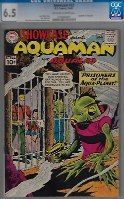 Buy Showcase #33-cgc 6.5 Fine+-1961 Aquaman Tryout Issue- Beautiful Copy • 592.17£