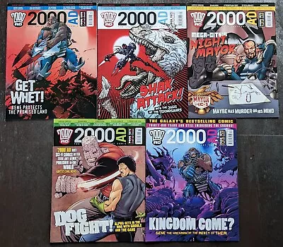 Buy 2000AD Progs 1570 1571 1572 1753 1574  – 5 Issues UK Judge Dredd Comic Books • 12£