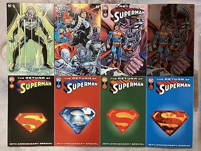Buy Return Of Superman 30th Anniversary Special 1:50,25 Foil Variant Dc Comicbook Ba • 96.51£