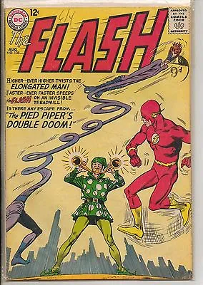 Buy DC Comics Flash #138 August 1963 Elongated Man & Pied Piper VG • 22.50£