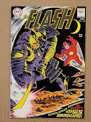 Buy Flash #180 1st Appearance Samuroids Top Staple Replaced DC 1968 VG/FN • 10.24£