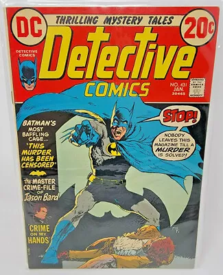 Buy Detective Comics #431 Kaluta Cover Art *1973* 9.0 • 37.91£