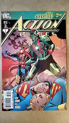 Buy Superman Action Comics #872 1st Print Variant Dc Comics (2009) Supergirl Krypton • 4.74£