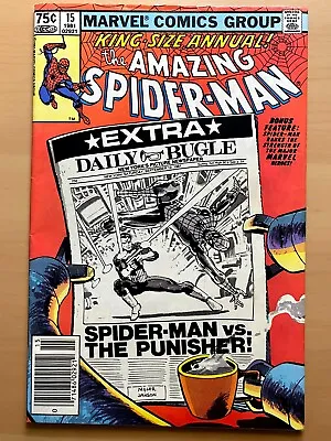Buy Amazing Spiderman Annual #15 (VF/NM). Miller; Punisher Dr. Octopus Marvel 1981 • 27.67£