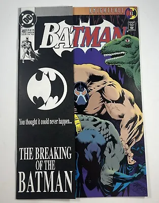 Buy Batman #497 DC Comics 1993 - Knightfall • 15.86£