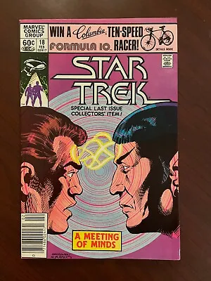 Buy Star Trek #18 (Marvel Comics 1982) TOS Original Series Low Print Run 9.0 VF/NM • 12.70£