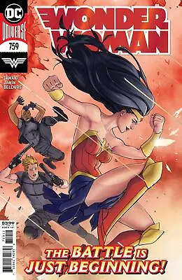 Buy Wonder Woman #759 2nd Print David Marquez Recolored Variant Dc 081920 • 2.56£