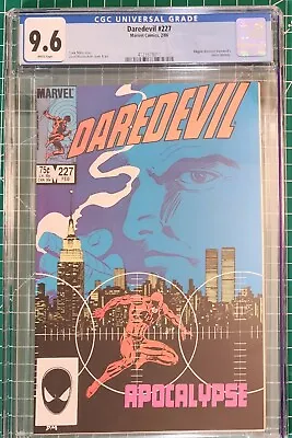 Buy Daredevil #227 CGC 9.6 WHITE PAGES. Miller/Kingpin/ Born Again  • 76.41£