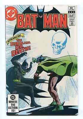 Buy Batman #345 - 1st App New Dr. Death - 1st New Catwoman Story - High Grade - 1982 • 19.99£