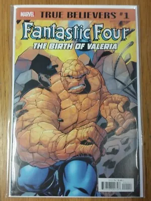 Buy True Believers Fantastic Four Birth Of Valeria #1 Marvel Nm+ (9.6 Or Better) • 4.99£