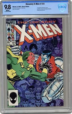 Buy Uncanny X-Men #191 CBCS 9.8 1985 21-2EE31F0-006 • 118.74£