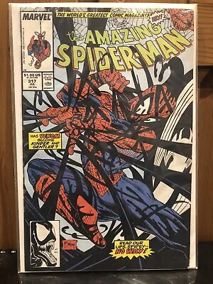 Buy Amazing Spider-Man #317(Marvel 1989) 4th App Of Venom - Todd McFarlane Cover Art • 17.50£