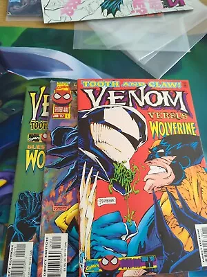 Buy Venom Tooth And Claw Comic Issues 1 To 3 • 0.99£