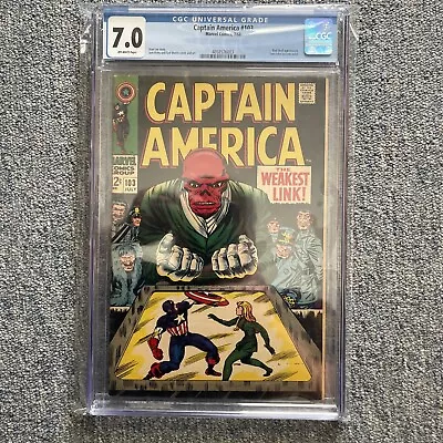 Buy Captain America #103 (1968) CGC 7.0 OW-Pages • 88.07£