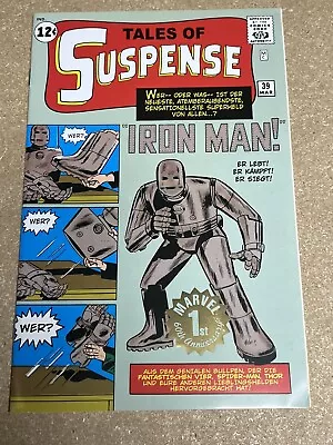 Buy Tales Of Suspense (1999) #39 German Gold Foil Edition Reprint 1st App Iron Man • 78.98£