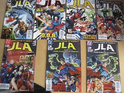 Buy JLA 107-114, SYNDICATE RULES :COMPLETE 8 ISSUE STORY. 1997 JUSTICE LEAGUE Series • 19.99£