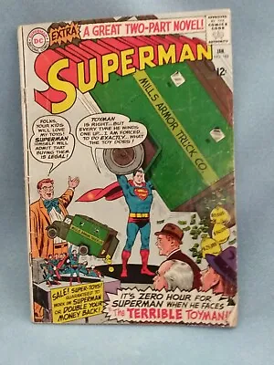 Buy 1966 DC Superman Comic #182 Jan.  Complete, Pages Slight Discolored Spline... • 9.56£
