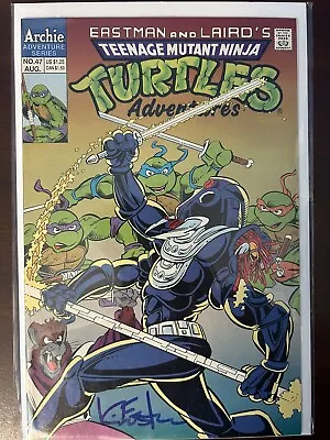 Buy Teenage Mutant Ninja Turtles Adventures #47 9.4 NM Signed Kevin Eastman With COA • 67.96£