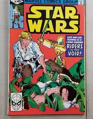 Buy 1980 Vintage Marvel Star Wars Comic Book Issue 38        Sw6 • 19.70£