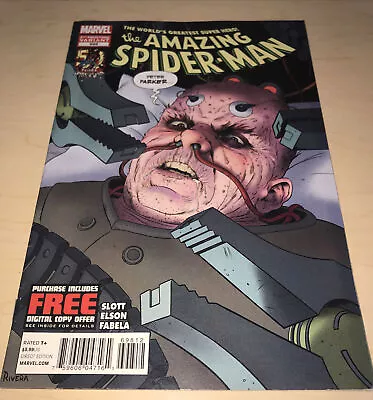Buy THE AMAZING SPIDER-MAN #698 (9.4+) VARIANT Cover/Marvel Comics • 6.30£