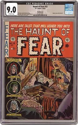 Buy Haunt Of Fear #15 CGC 9.0 Bethlehem 1952 2118311001 • 1,758.94£