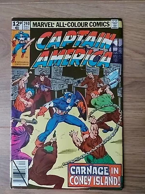 Buy Captain America # 240,241,242,243,244,245 Bronze Age Marvel Comics VG • 24£