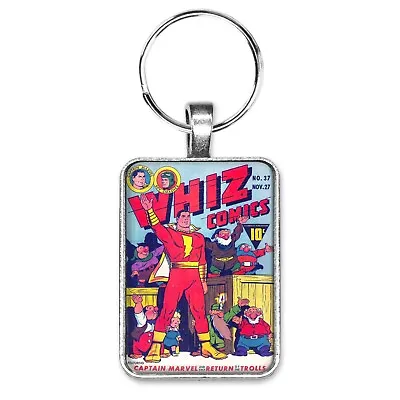 Buy Whiz Comics #37 Cover Key Ring Or Necklace SHAZAM Captain Marvel Comic Book • 10.35£