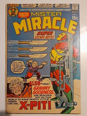 Buy Mister Miracle #2 June 1971 VGC+ 4.5 1st Appearance Of Granny Goodness • 26.99£