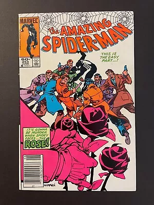 Buy AMAZING SPIDER-MAN #253 ( Marvel 1984) Newsstand Ed, 1st App Rose, Gemini Mailer • 3.94£