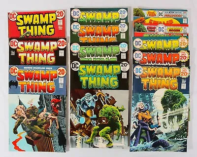 Buy Swamp Thing #2 4 5 6 8 9 10 11 12 13 21 24, Lot Of 12, All 8.0 VF To 9.0 VF/NM • 399.76£