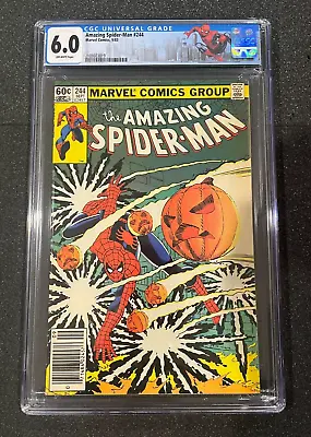 Buy Amazing Spider-Man #244, Newsstand Hobgoblin, CGC 6.0, 1983 • 31.62£