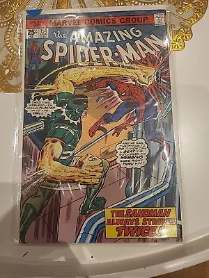 Buy Amazing Spider-Man #154 VFN- 7.5 Value Stamp Intact • 15.99£