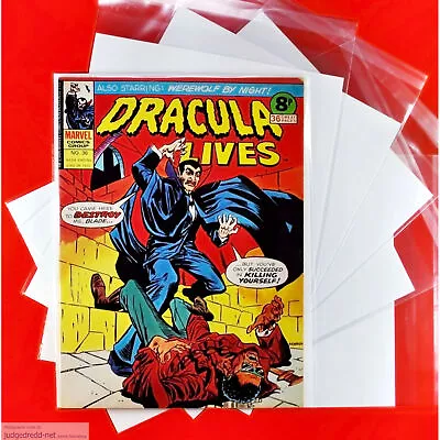 Buy Dracula Lives # 36   1 Marvel Comic Book Bag And Board 28 6 75 UK 1975 (Lot 2455 • 8.50£