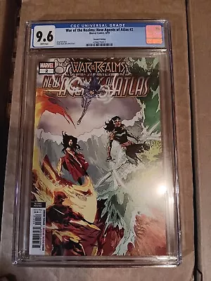 Buy War Of The Realms New Agents Of Atlas #2 CGC 9.6 2nd Print 1st App Sword Master • 19.79£