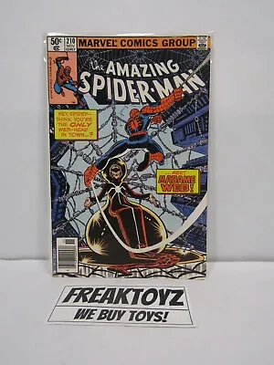 Buy Amazing Spider-Man #210 1980 Marvel Comics 1st App Madame Web • 79.06£