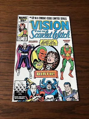 Buy Vision And The Scarlet Witch #12 - 1st. App. Of Wiccan And Speed. (8.0/8.5) 1986 • 11.94£