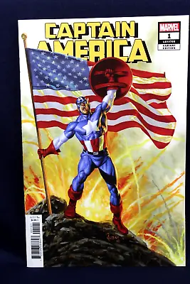 Buy Captain America #1 Joe Jusko Variant 2018 Marvel Comics VG+ • 3.28£