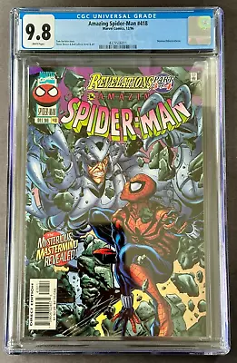 Buy Amazing Spider-Man #418 CGC 9.8 WP NM/M 💍 Marvel 1996 Norman Osborn Returns • 51.39£