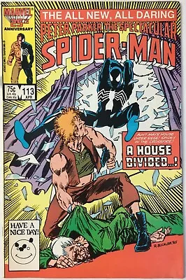 Buy Peter Parker The Spectacular Spider-Man Vol 1 #113 April 1986 USA Marvel Comic • 11.99£