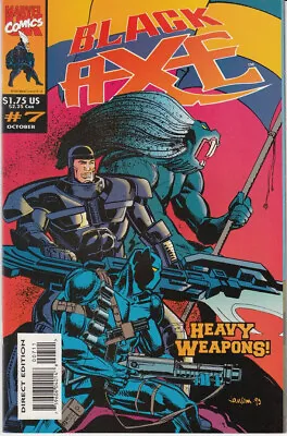 Buy Black Axe # 7 (of 7) (Guest: Black Panther) (Edmund Perryman) (UK/USA, 1993) • 4.32£