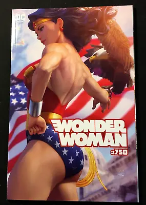 Buy Wonder Woman 750 Variant Stanley ARTGERM NM RARE PATRIOT AMERICAN USA 1 COPY • 50.95£