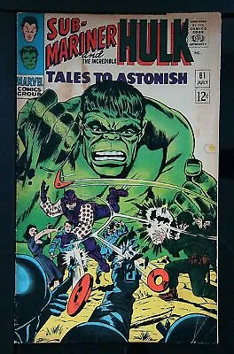 Buy Tales To Astonish (Vol 1) #  81 (VG+) (Vy Gd Plus+)  RS003 Marvel Comics ORIG US • 25.99£