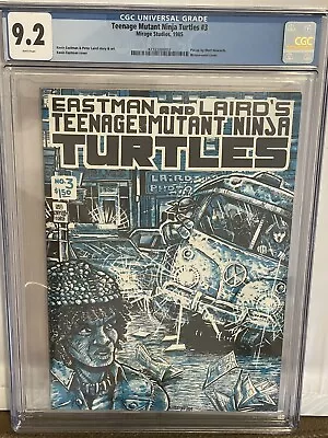Buy Teenage Mutant Ninja Turtles #3 (1985) - Cgc Grade 9.2 - 1st Print Eastman Laird • 315.81£