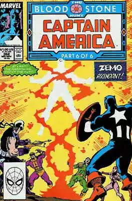 Buy Captain America (1st Series) #362 VF/NM; Marvel | Bloodstone Hunt 6 - We Combine • 6.80£
