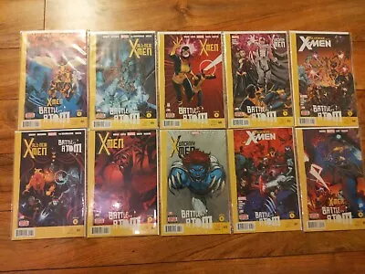 Buy Battle Of The Atom #1,2,3,4,5,6,7,8,9,10 Set X-Men Uncanny All-New Wolverine • 17.59£