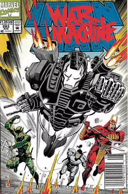 Buy Iron Man (1968) # 283 Newsstand (5.0-VGF) War Machine, Price Tags And Ink On ... • 6.75£