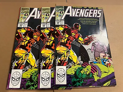 Buy 3 Copies Of Avengers 326 1st Rage VF #C1B23 • 9.86£