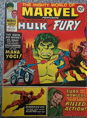 Buy The Incredible Hulk And Fury  #267 Dated 1977 - Marvel British Comic • 1.25£